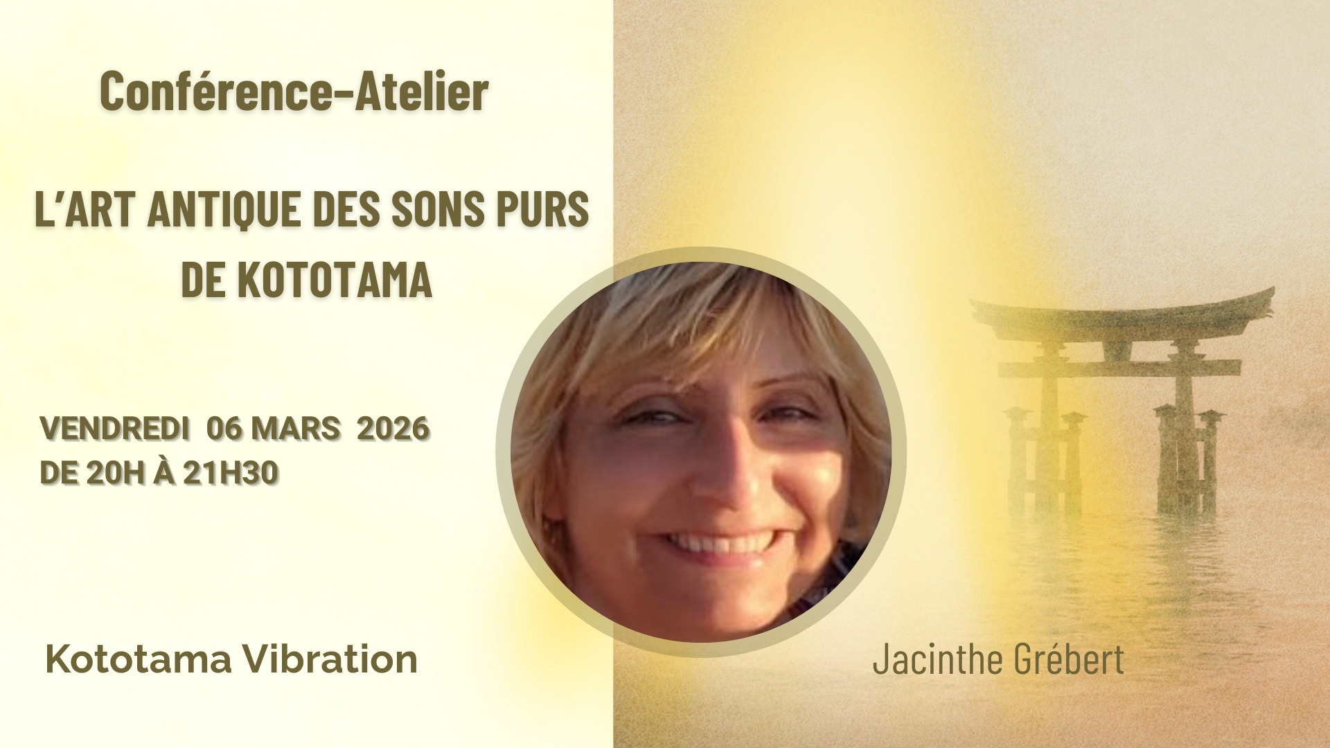 L'art antique des sons purs de Kototama